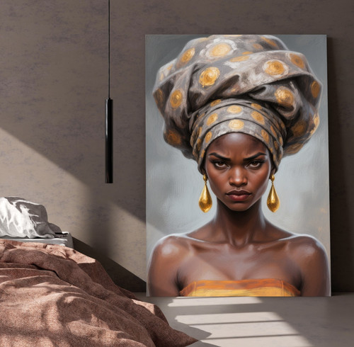 Afrikanische frau kunst - afrikanische,