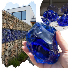 Glasfelsen Kobaltblau XXL