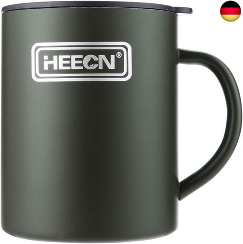 Camping becher mit deckel - camping,