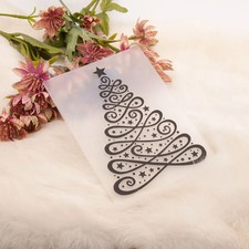 Weihnachtsprägung Ordner Baum