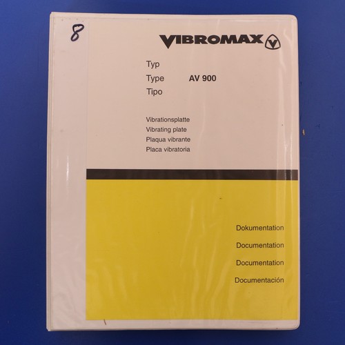 Vibromax av900 rüttelplatte - vibromax,