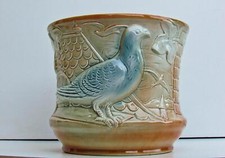 große Art Deco Cache Pot-Blumenübertopf  Majolika,1930 Nimy