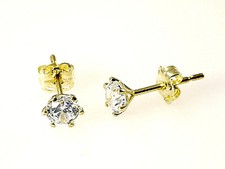 585 Gold Ohrstecker 1 Paar 4mm