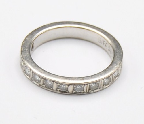 Weißgold memory eternity ring - weißgold,