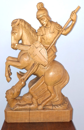 Holzfigur geschnitzt hl - holzfigur, geschnitzt,