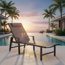 Sonnenliege Aluminium Garten