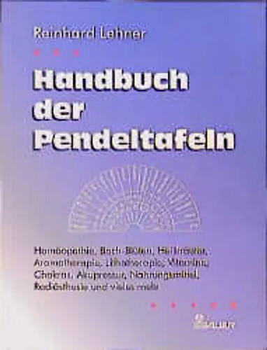 Handbuch der pendeltafeln - handbuch,