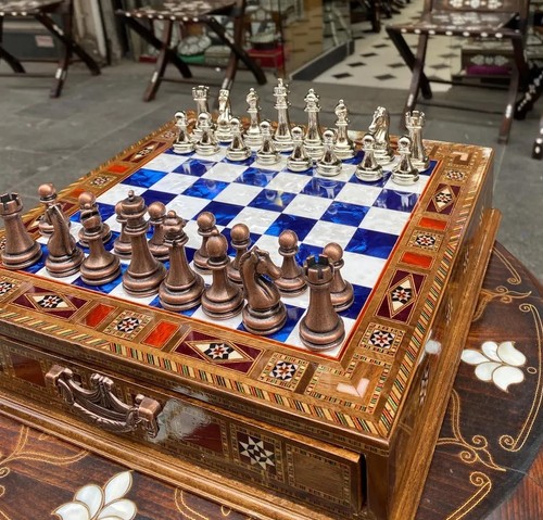 Luxus schachspiel aus holz mit - aus,