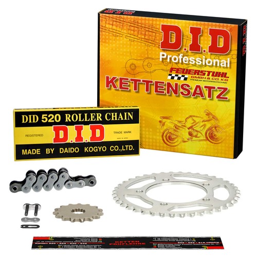 Kettensatz honda 125 - kettensatz, c/c2