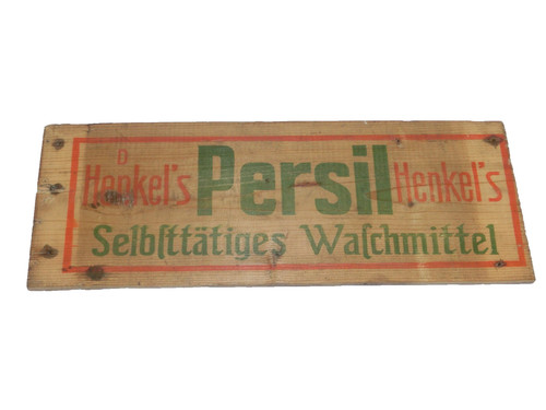 Vintage altes holz persil - altes,