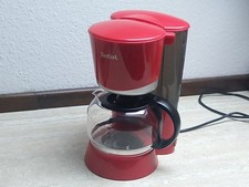 Tefal CM171 Kaffeemaschine rot, mit Glaskanne bis max. 15 Tassen
