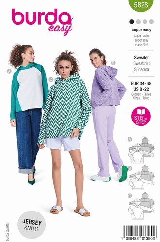 Schnittmuster damensweater - schnittmuster,