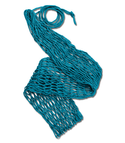 Großes heunetz farbe azurblau - großes,