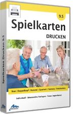Spielkarten Drucken 9.5 - Persönliche Spielkarten erstellen- PC Download Version