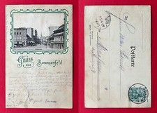 Prägedruck AK SOMMERFELD in