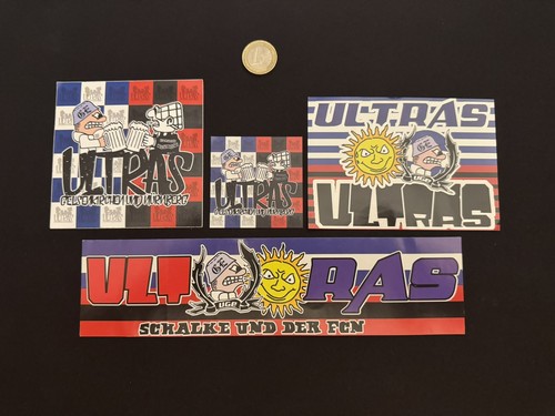 Schalke 04 sticker - 4x, fc