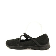 Skechers Damen Mary Jane 49624 BBK Freizeitschuhe Textil Ballerinas EU 37