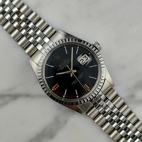 Rolex datejust black dial - datejust,