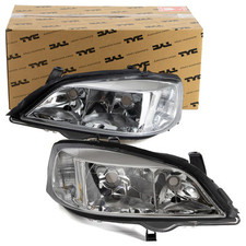 2x TYC HALOGEN H7/HB3 Hauptscheinwerfer für OPEL ASTRA G (alle Varianten)