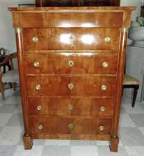 Biedermeier herrenkommode - biedermeier,