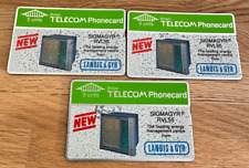 UK BT Telefonkarten - 3 x 5