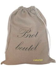 Brotbeutel aus Bauernleinen/