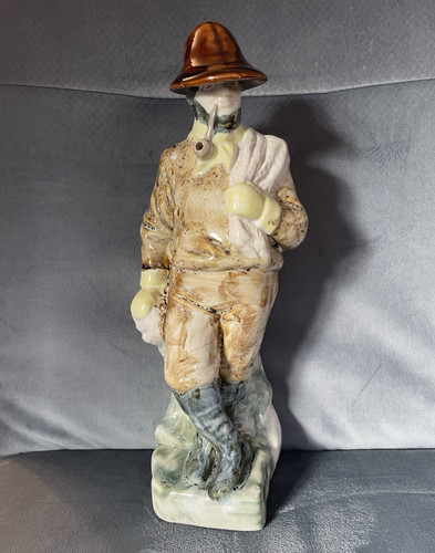 Keramikfigur mann mit hut - mann,
