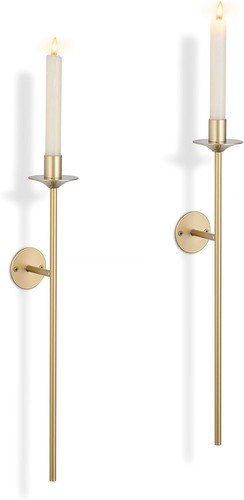 Sziqiqi kerzenhalter wand gold - wand,