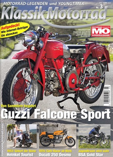 Km1303 moto guzzi falcone - moto,