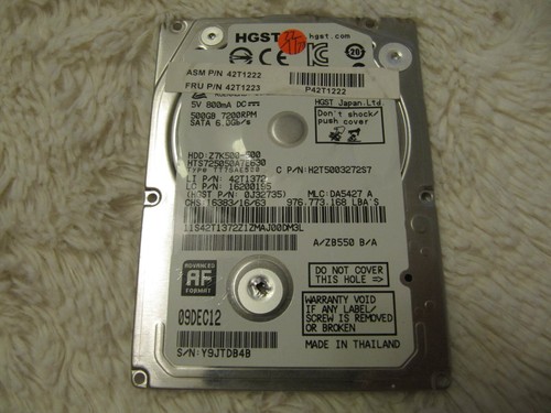 Hgst hitachi hts725050a7e630 - hgst,