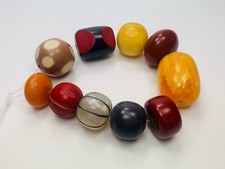 10 Perlen Resin Harz Vintage