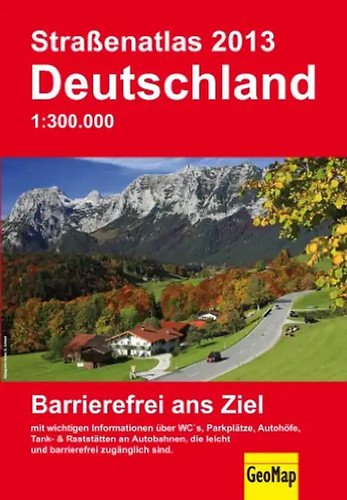 Straßenatlas deutschland - straßenatlas,