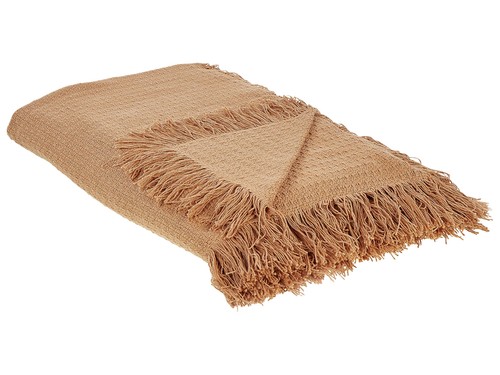 Tagesdecke baumwolle goldbraun - tagesdecke,