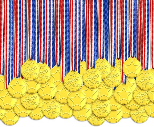 Goldmedaillen kinder 100 - goldmedaillen,