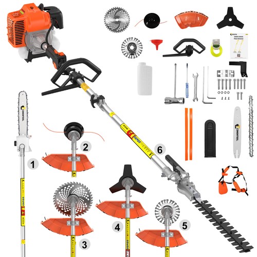 7in1 6in1 benzin rasentrimmer - 7in1,