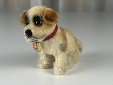 Steiff Tier Bernie Hund 11 x 12 cm. Top Zustand
