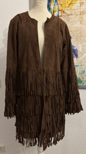 GLOBE Fringe Suede Jacket 100%