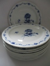 Alt Fürstenberg Lottine 1 flacher Speise Teller  von 5 möglichen ca. 24,6 cm D.