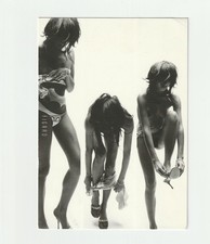 Postcard/ Werbecard - Werbung für einen Friseursalon in der Schweiz