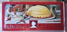 Blechschild Dr. Oetker Pudding ca. 50x24cm Sammlung