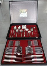 Fürst Besteck, FÜROSIL 18/8, 72 Teile für 12 Personen im Koffer