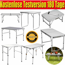 Alu campingtisch - alu, h
