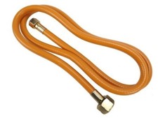 1,5 m Gasschlauch Gas Schlauch G 3/8 x W21,8 Links für Gaslötgerät Gasbrenner