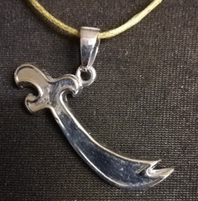 Hz.Ali ra Anhänger Zülfikar Islam Alevitischer Schwert Koran ohne Gravur Gr/Si