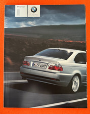 BMW 3er E46 Coupe  318 320 325 330 CI 330CD  Prospekt Katalog 2004