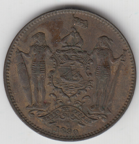 Britisch nordborneo 1890 one - britisch,
