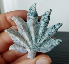 Moosachat Blatt Schnitzerei