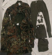 Bundeswehr Armee Konvolut Jacke Parker Unterhose Klappen Herren L Tarn