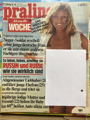 Praline zeitschrift 1973 29 - praline,