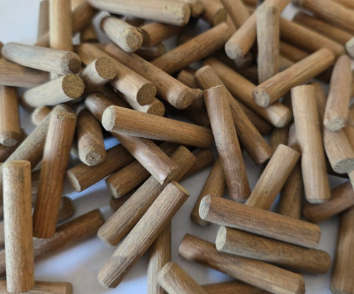 100 holzdübel aus eiche - 100,